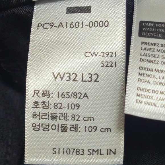 LEVIS Pants Womens‎ 12 70s High Flare W32 L32 Black Faux Leather Retro Wide Leg - Picture 5 of 9